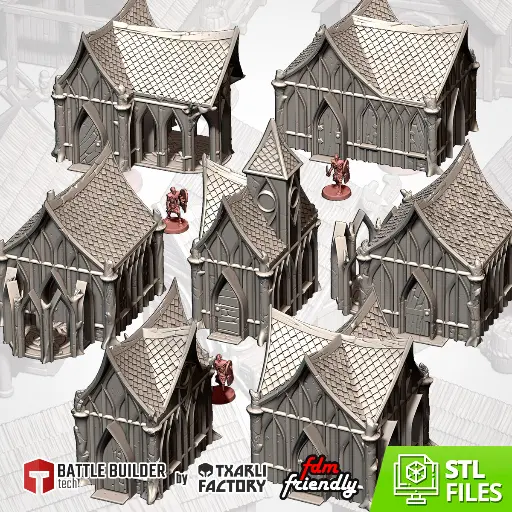 [TXARLI_WoodElvesVillage_House6] Wood Elves House 6 from Wood Elves Village by Txarli Factory